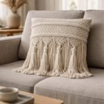 Macrame Cushion –