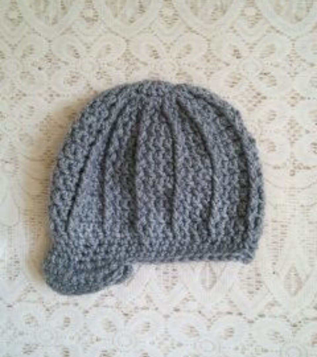 WhatsApp Image 2026-06-02 at 10.46.35 AM (1) Handmade Crochet Baby Ribbed Beanie Cap – Woollen Winter Hat - Image 1