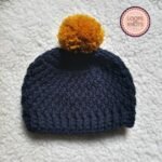 Handmade Crochet Baby Pom Pom Cap – Woollen Winter Beanie
